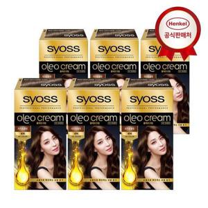 갤러리아_사이오스 올레오크림 새치염색약 4-N 리치초콜릿 x 6개
