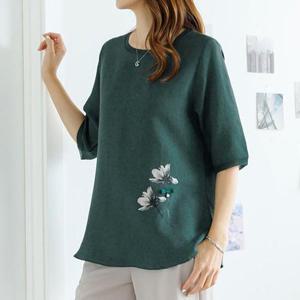 [데드라](99size)히클진주블라우스티 TBD3585_DC