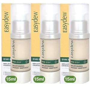 대웅제약 이지듀 EGF  멜라토닝 원데이 앰플 15ml 3개