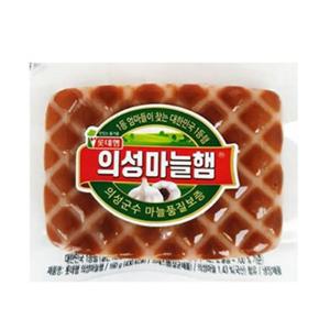 롯데 롯데햄 의성마늘햄 160g 6개