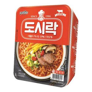 팔도 도시락 86g X 24개