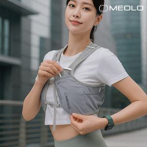 미올로 트레일 러닝조끼 러닝베스트 운동 마라톤 등산 조깅 런닝 3L