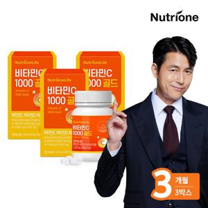 [뉴트리원]정우성 비타민C 1000 골드 3박스(3개월분)