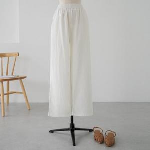 [리센] 그루니린넨와이드팬츠-QLPN2504008-