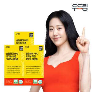 [두드림] 슬림웨이 NFC 유기농 착즙 100% 레몬즙 X 3박스 (6주분)