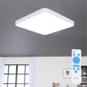 (WFHJRSD) LED 심플 사각 리모컨 방등 75W 삼색변환 전등 조명 비츠온