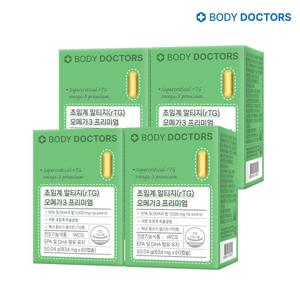 [바디닥터스] 초임계 알티지 오메가3 프리미엄 x 4박스