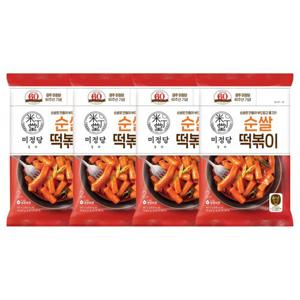 [CJ]미정당 순쌀떡볶이 401g x4개