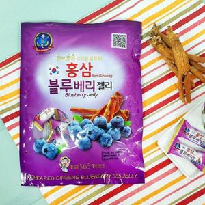 [XB0HH043_48]3544 B 고려홍삼 블루베리제리 젤리 300g 스낵