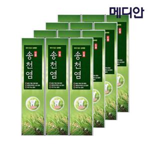 메디안 송천염 치약 120g 12입