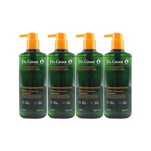 [닥터그루트][최신상] 닥터그루트 밀도 케어 샴푸 400ml 4개 탈모 기능성