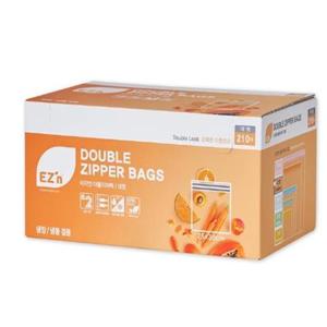 이지엔 더블지퍼백 대형 210매