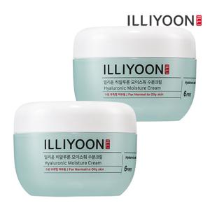 일리윤 히알루론 모이스춰 수분크림 100ML 2입