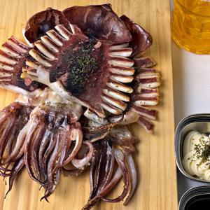 덕장직영 두툼한 반건조 오징어 피데기 중 사이즈(900g~1Kg) 10미