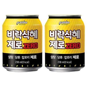 비락 식혜 제로 238mL x 24개 전통 쌀 음료 팔도