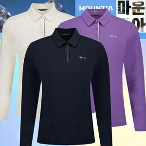 [마운티아] 25 봄 여성 기능성카라티 글렌티셔츠C6