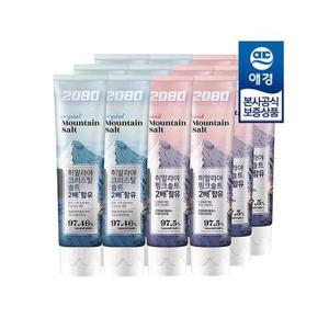 [2080][애경] 2080 히말라야 퓨어솔트 플러스 치약 150g x12개