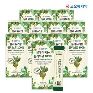 [코오롱제약] 올레 유기농 올리브유 100% 14포x12박스