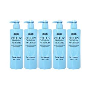 셀럽 프로페셔널 유스 PDRN 샴푸 450ml 5개 오드 뮤게 / 로즈 / 프리지아