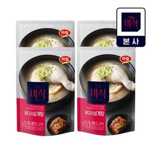 The미식 닭다리 삼계탕 600g 4개