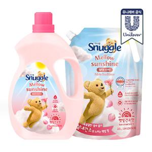 스너글 섬유유연제 햇빛건조 멜로우 선샤인 4L+2.6L