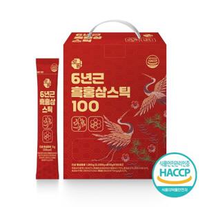 로팜 6년근흑홍삼스틱 10g x 100포 1박스