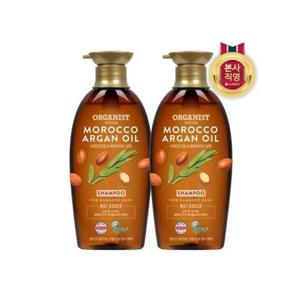 [엘라스틴]오가니스트 아르간오일 윤기영양 샴푸 500ML x 2개