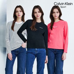 [10%앱할인][Calvin Klien Sport] 25SS 여성 소로나 티셔츠 3종