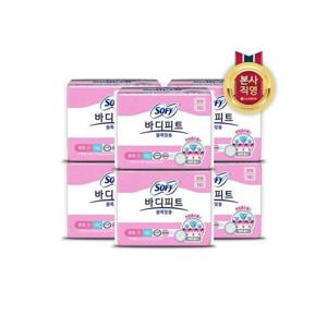 [쏘피]바디피트 볼록맞춤 중형 16P x 6팩