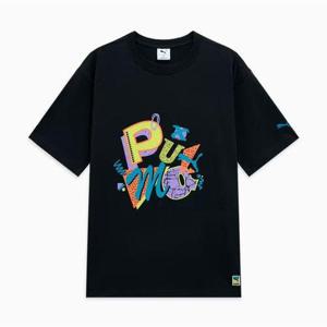 갤러리아_푸마(PUMA) 유니 내추럴 러닝 그래픽 반팔티셔츠 95033101
