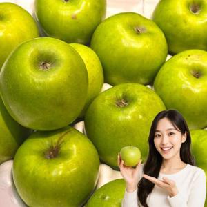 포미식탁 썸머킹 아오리 청사과 가정용 B급 중소과 10kg