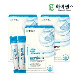 [하이헬스]락토 생유산균 2g x 30포 3박스