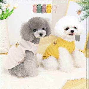 여름강아지옷 강아지 곰돌이 나시 티셔츠 1P 실내복 여름 반려견옷 애견옷