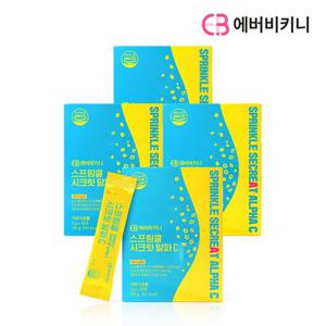 에버비키니 알파CD 스프링클 시크릿 알파C 4박스 총120포 알파사이클로덱스트린