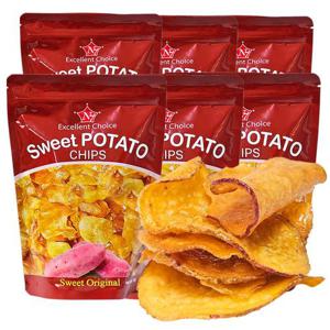 엔세븐 스위트 포테이토칩 100g x 6봉 고구마칩 과자 간식