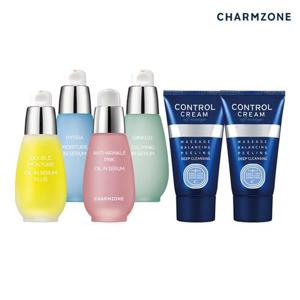 참존 보습 6종세트(오일1개+안티1개+하이드라1개+징코1개+콘트롤 40ml 2개)