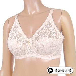 [바풀] SG LS 181049 망사 레이스컵 파워넷 와이어 브라 (80B ~ 100B)