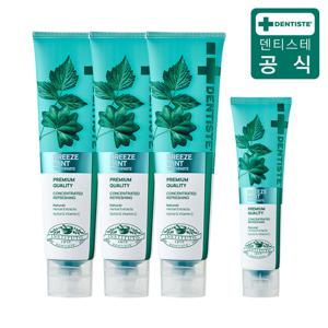 [덴티스테] 뉴 브리즈민트 치약 180g3개+60g1개