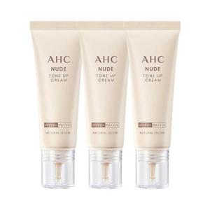 AHC 누드 톤업크림 내추럴 글로우 40ml x3 (25년 11월까지) /비비크림/주름케어/자외선차단