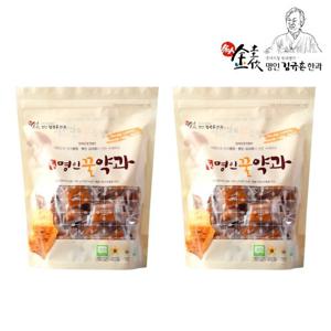 [한과명장명인] 김규흔 약과 100개 (500g x 2봉)