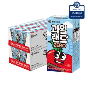 연세유업 과일랜드 제로음료 사과 48팩