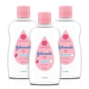 존슨즈 베이비 오일 125ml x 3개