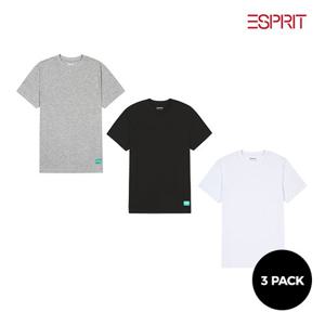 ★텐텐★3PACK [에스프리] 반팔티셔츠 유니세트