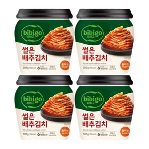 [CJ]비비고 썰은배추김치 500g(용기) x4개