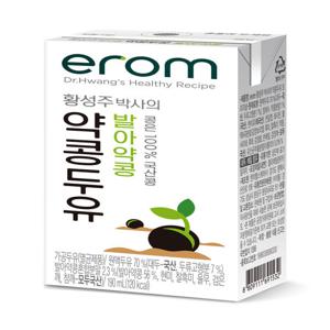 이롬 황성주 발아약콩 두유 190mlX80팩 (20팩 x 4박스)