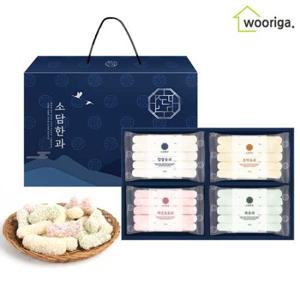 [우리가스토리] 소담 한과 찹쌀유과 선물세트 1호  추석 선물세트