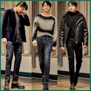 [콘스텅스 파리] 남성 코튼 웜기모 라이크라 슬림핏 데님 3종