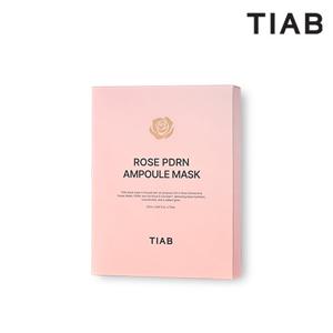 (티아브) 로즈 피디알엔 앰플 마스크 1박스(마스크팩 25ml x 10장)