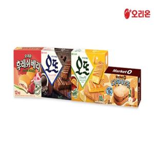 [오리온] 오뜨 쇼콜라12p+오뜨 치즈12p+다쿠아즈8p+후레쉬베리12p