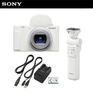 소니 카메라 ZV-1M2 화이트 + GP-VPT2BT + ACC-TRBX (유투브 패키지 / 브이로그 디지털)